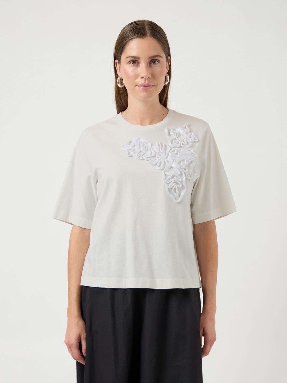 YASVISELY T-Shirt - Star White - VERO MODA & VILA Bergvik